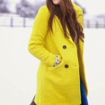 Модни комбинации в цвят охра за зима 2016