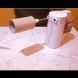 Когато тя постави роло от тоалетна хартия на миксера ...Уау! Невероятно спестяване на време!