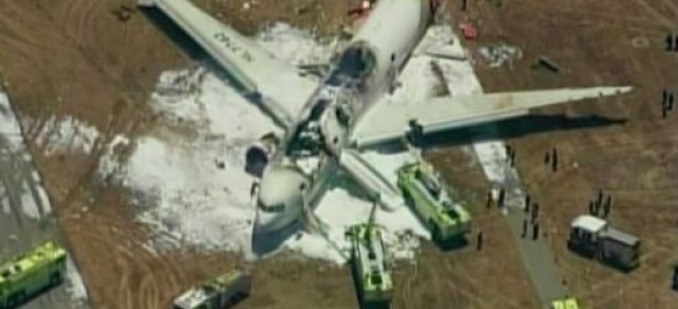 40 души в критично състояние след самолетната катастрофа в Сан Франциско