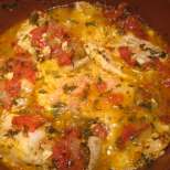 Рибена яхния с домати