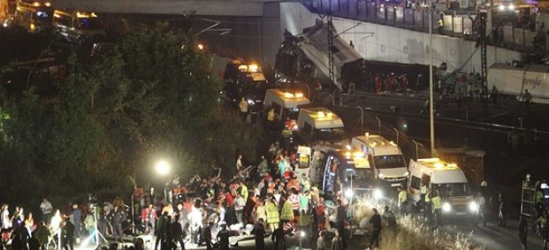 77 станаха жертвите на влаковата катастрофа в Испания 