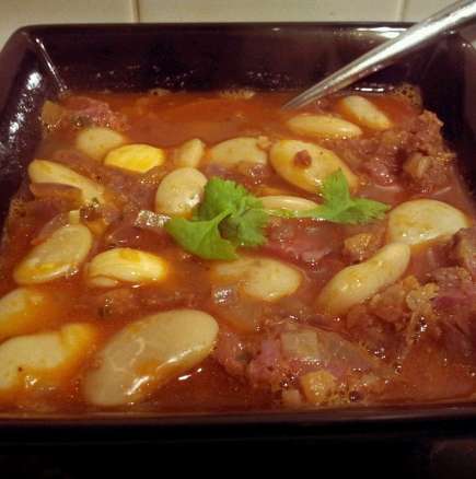 Бобена супа с телешко по арабски