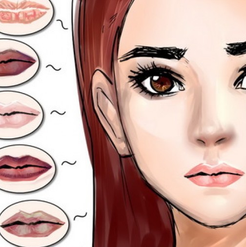 Какъв цвят са ви устните? Бледорозови показват малокръвие, виолетовите са знак да се храните здравословно..Видео