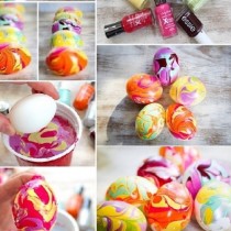 Най- модерният метод за боядисване на великденски яйца тази година. Невиждана красота за нула време (Видео)