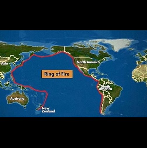 Страшна прогноза за мегаземетресение ще удари в Огнения пръстен, ето точно тук 