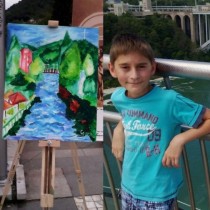Нов талант изгря в България! Вижте невероятния млад художник и неговите картини!