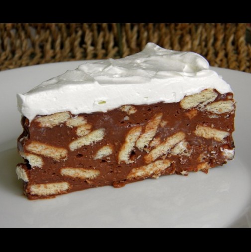 Сладко удоволствие за грешни души: Шоколадова бисквитена торта за нула време