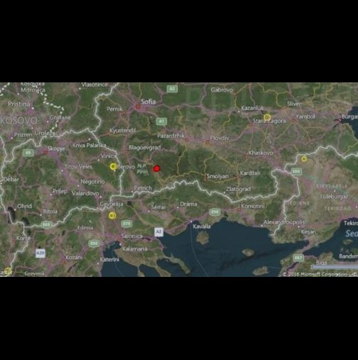 Преди минути! Земетресение разлюля Южна България!