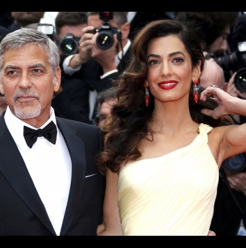 Амал Клуни за първи път в Кан: Всички гледаха в нея, заради роклята ѝ!