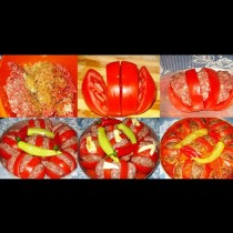 Лятно изкушение по арабски: Печени домати с кайма за ценители на вкусното