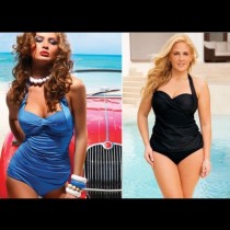 Бански костюми, които крият килограмите: 3 съвършени модела за истински дами!