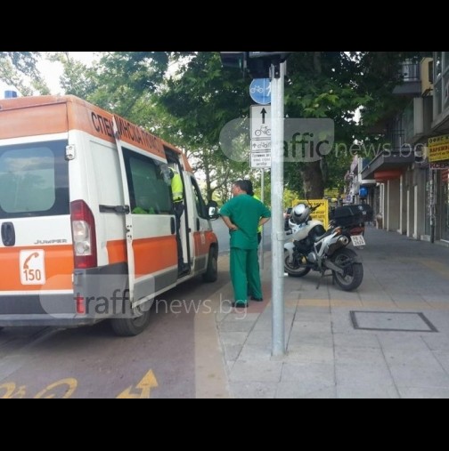 Кола удари дете с колело в Пловдив!