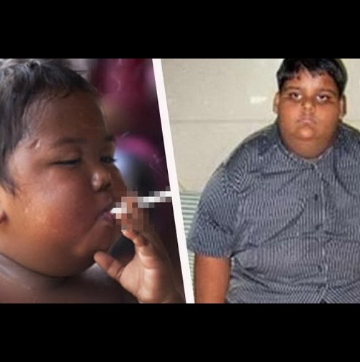 Помните ли момчето, което преди 6 години пушеше по 40 цигари на ден-Вижте как изглежда днес! 