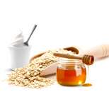 Здравословна закуска с ечемичени ядки зърна и мед