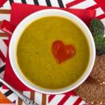 Здравословна супа с броколи и просо