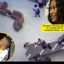 Бременна пристигна в болница и роди на пода във фоайето-Видео