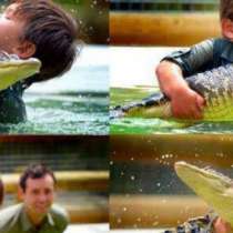 3-годишно момче лови алигатор-Видео