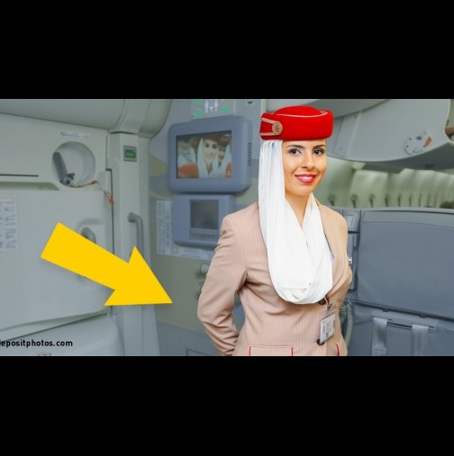 Забелязали ли сте, че стюардесите винаги държат ръце зад гърба си, когато ви посрещат? Ето причината: