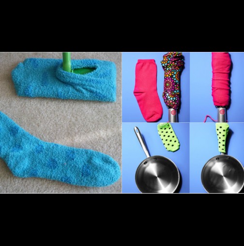 Подреждах гардероба и открих няколко самотни чорапа. Тъкмо възможност да опитам тези безценни идеи - супер и без пари! (Снимки)