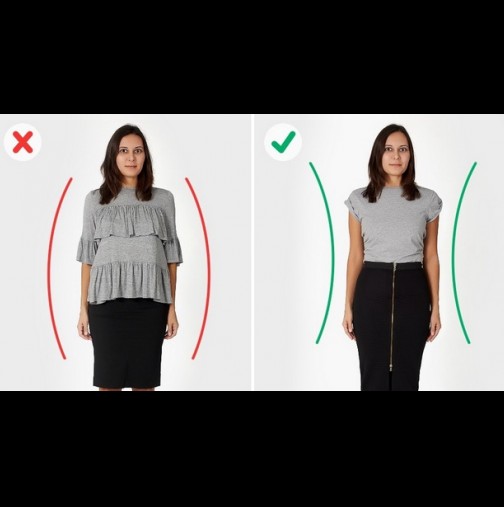 7 грешки при избора на дрехи, които ви правят много по- дебели отколкото сте. Не ги допускайте! (снимки)