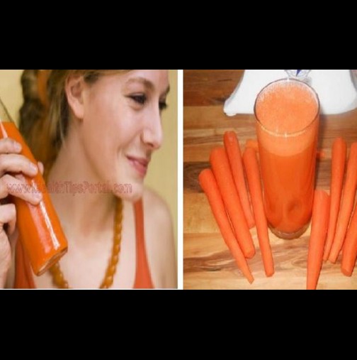 Тя пиела сок от моркови всяка сутрин 8 месеца, а след това се случило най-невероятното! Преборила страшната болест!