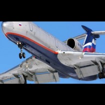 Самолет Ту-154 с 90 души на борда падна в Черно море