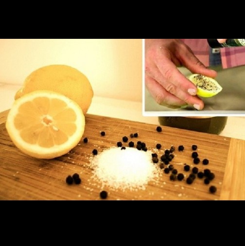 Лимон, черен пипер и сол- най- мощната комбинация за лечение на 9 здравословни проблема