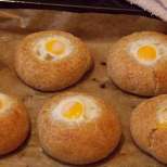 Грахамови хлебчета с очички
