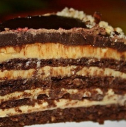 Торта Нескуик с мнооого шоколад