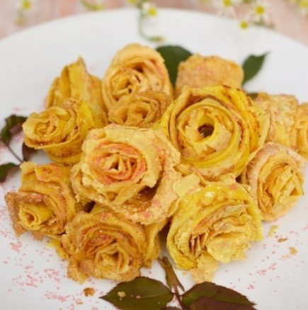 Палачинкови рози - ще впечатлят гостите ви