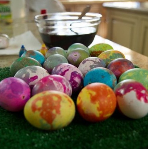Великденски яйца-Красота и разкош! Пробвали ли сте този начин