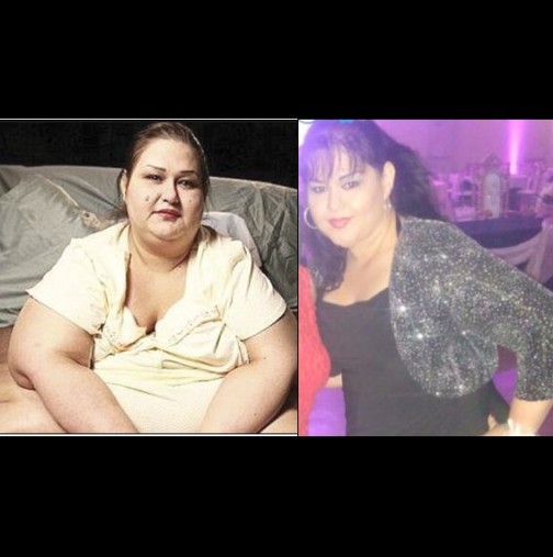 Лична драма променила живота й: От 453 кг, днес тя е 90!