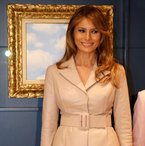 Съпругата на президента, Десислава Радева на снимка с Мелания Тръмп