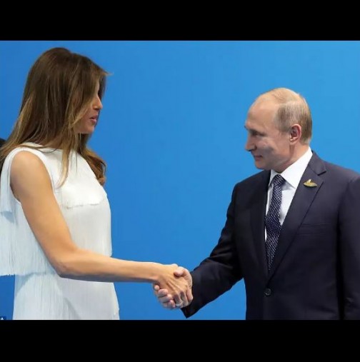 Мелания Тръмп се оказа дама на Владимир Путин на срещата на Г-20! Ето къде остана Доналд Тръмп!