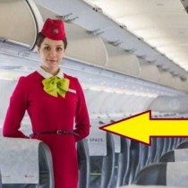 Чудели ли сте се защо стюардесите винаги крият ръцете си отзад, когато ни посрещат в самолета. Няма да повярвате (снимка)