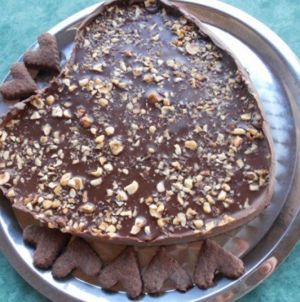 Шоколадова торта-сърце - сюрпризирайте любимия за Свети Валентин