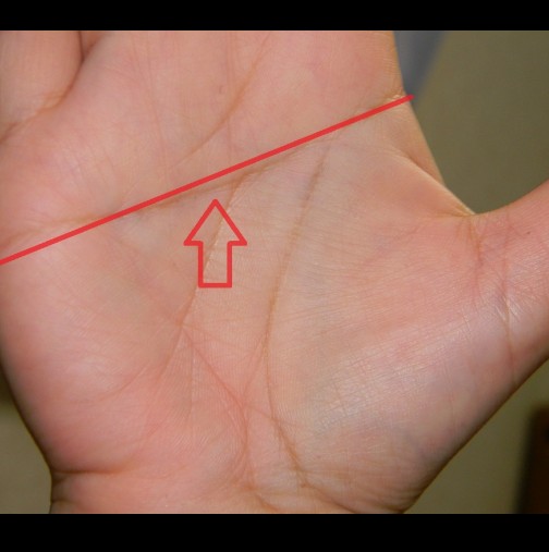 Имате ли тази линия на вашата ръка? Това е мощен символ! Само 10% от хората имат