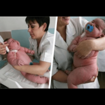 Бебето, което се роди 18 кг е най-голямото в света, но това което няма да повярвате, е колко тежи майка му