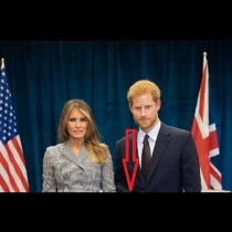 Принц Хари постави всички в недоумение с жест с ръка по време на срещата с Мелания Тръмп-Може голям скандал да стане!