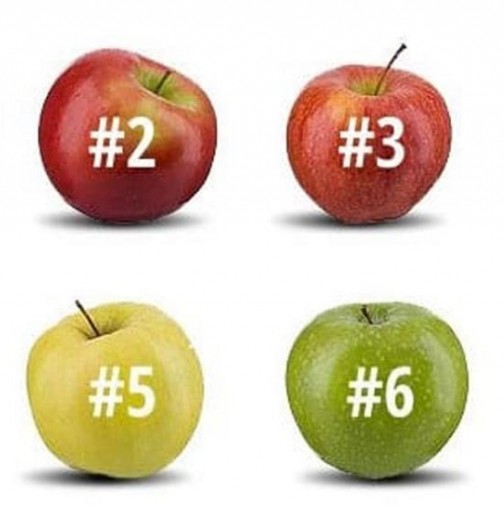 1,2,3 ябълка си избери и виж що за човек си ти?
