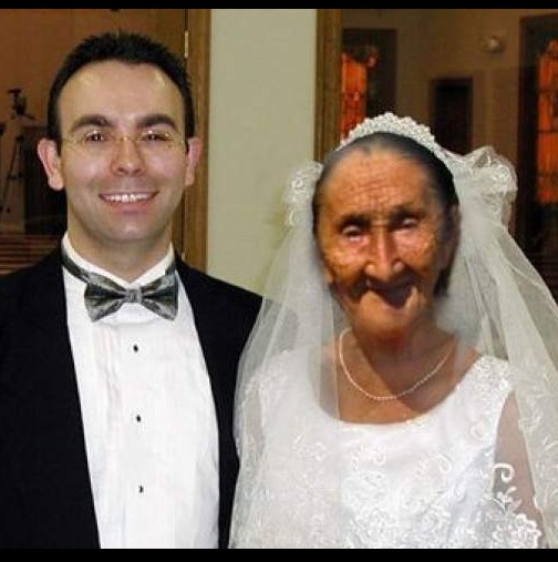 Сватбата на годината: 22-годишен и 80-годишна-Снимката говори много, но историята зад нея е още по-шокираща!