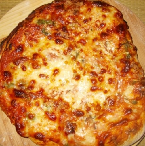 Имах дълго време любовна афера с един италианец и той ме научи как да си правя пица като тяхната- мама мия вкусотия! 