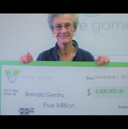 Възрастна жена спечели 5 милиона долара, но сега има друг проблем!