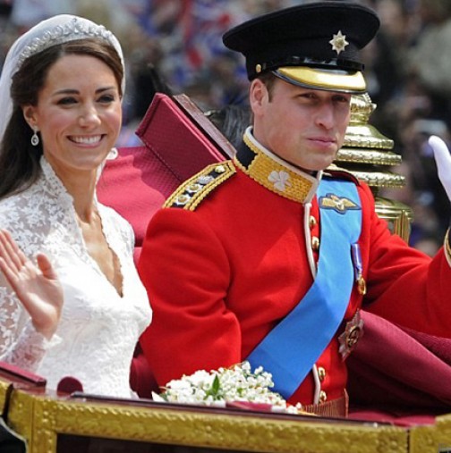 Неочаквани разкрития на придворни: Сватбата на Кейт и Уилям била кошмар за принца
