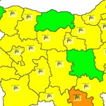 Синоптиците предупреждават: Жълт код в почти цялата страна