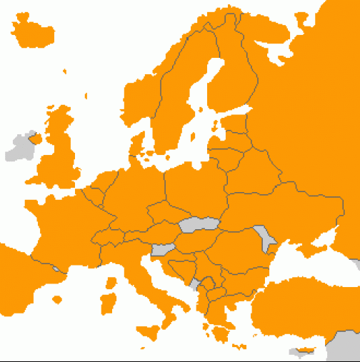 Тази карта показва къде живеят най-красивите хора в Европа