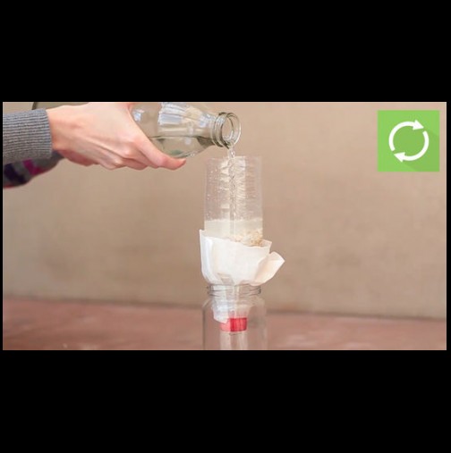 Ето как да си направите сами домашен филтър за пречистване на водата, а не да давате сума пари за скъпи машинки (видео)