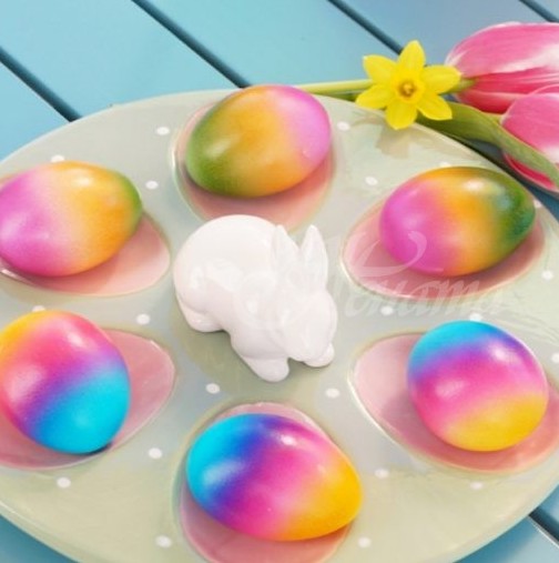 Нови техники за боядисване на Великденски яйца (снимки)