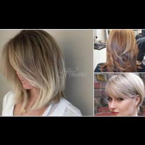 Модни варианти на подстригване, придаващи обем за тънка коса: 10 стилни идеи (Снимки)