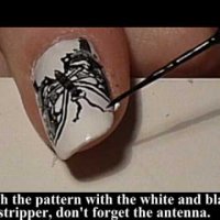 Как да си направим супер ефектна декорация за нокти пеперуди
